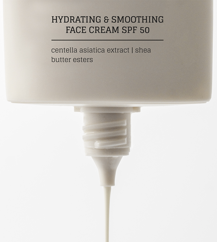 Доглядові компоненти крему INGLOT LAB SPF 50